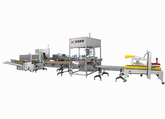 ST-ZX-500型全自動(dòng)開(kāi)箱、裝箱、封箱機(jī)組